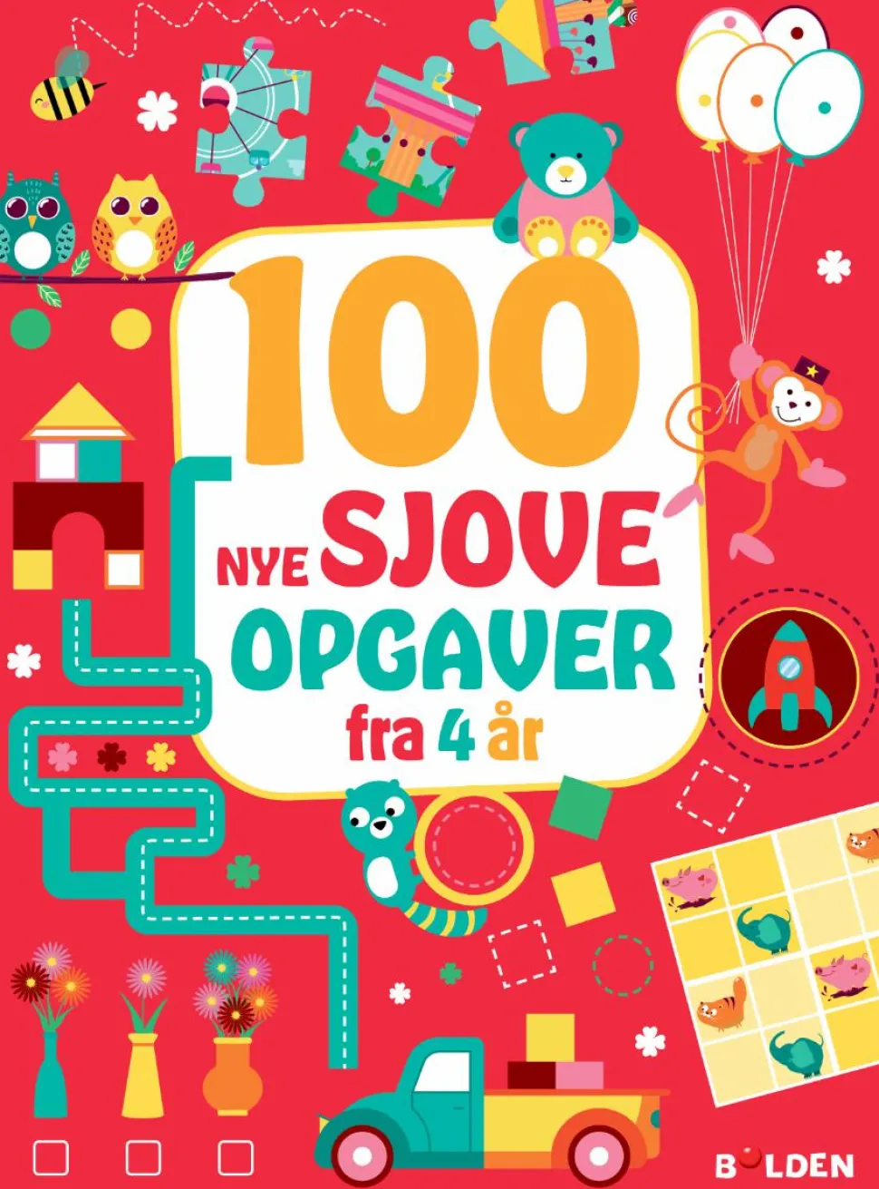 100 nye sjove opgaver - Fra 4 år
