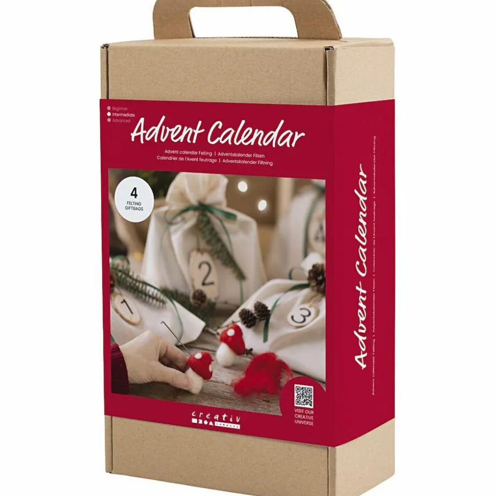 Adventskalender - Filte-projekter