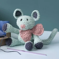 Amigurumi hæklekit - Musen Monty