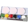 Ansigtsfarve - Palette m. 6 farver, Basis