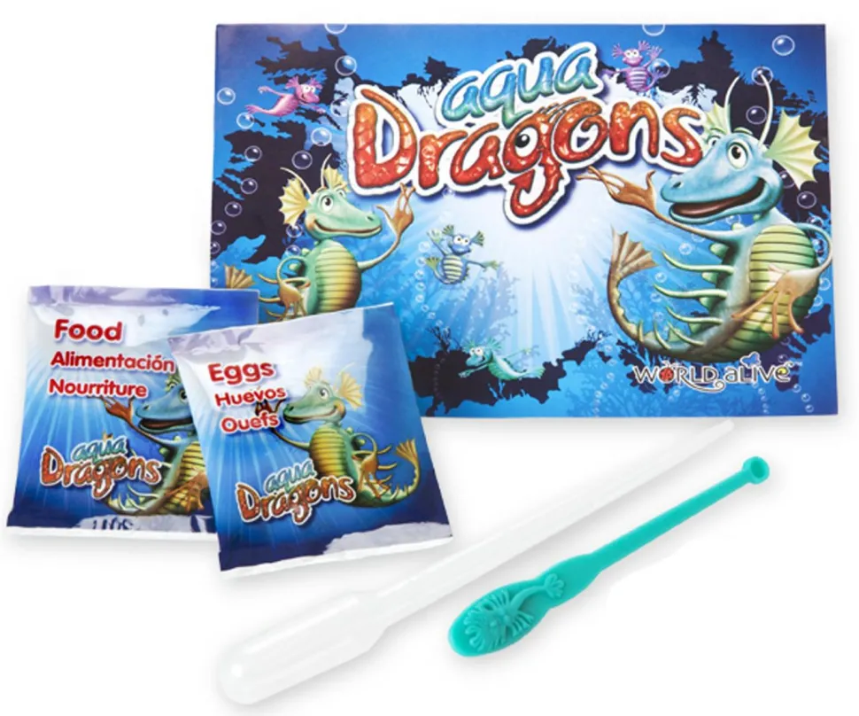 Aqua Dragons tilbehør - Æg og foder
