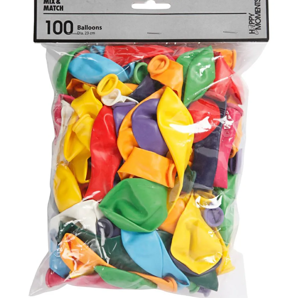 Balloner, runde - 100 stk