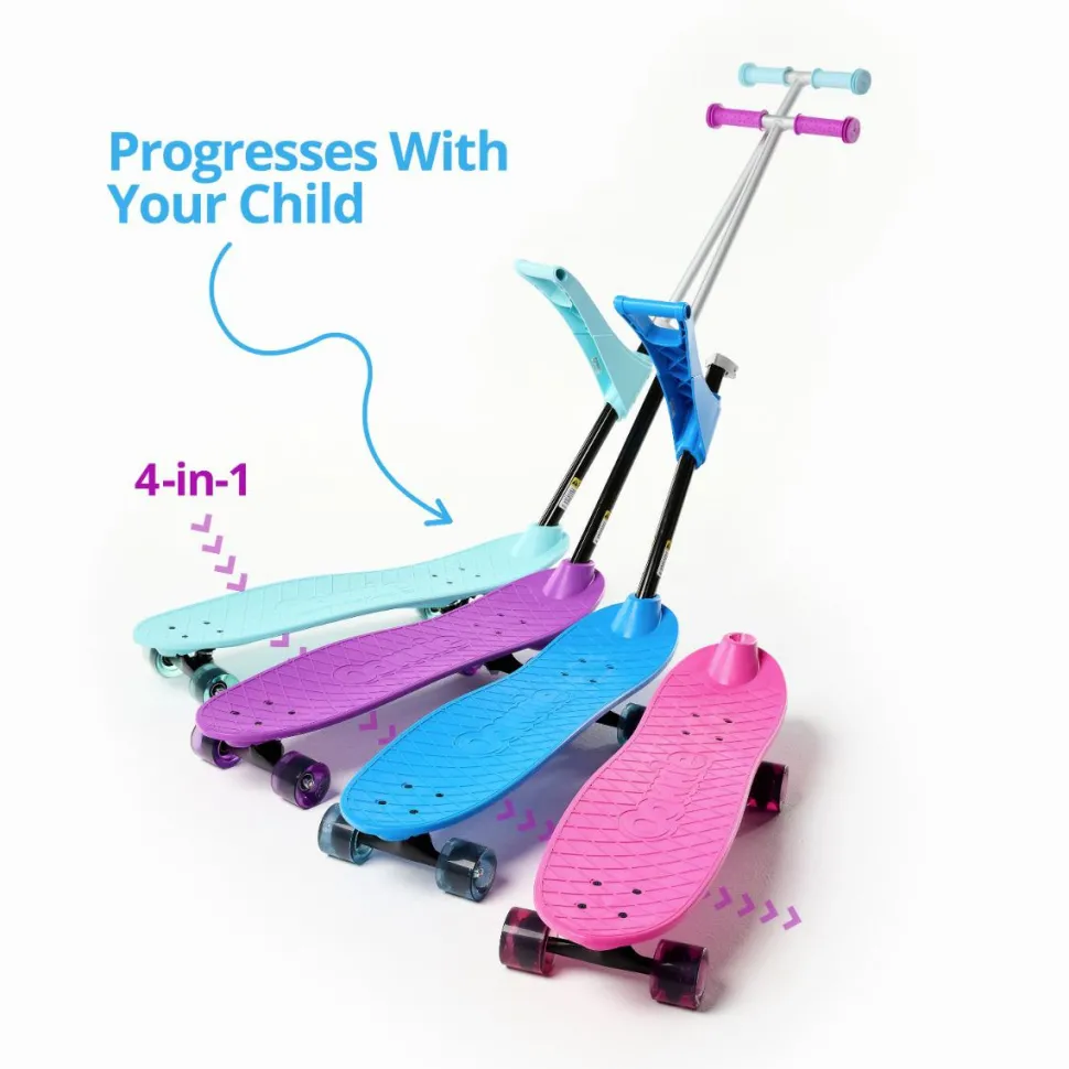 Begynder-skateboard - Pink