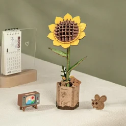 Byg-en-blomst - Solsikke