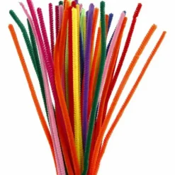 Chenille - Tykkelse 6 mm, 50 stk