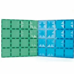 Cleverclixx | Big plates, Blue + Green , 2 stk