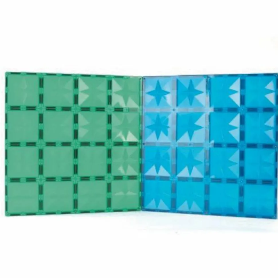 Cleverclixx | Big plates, Blue + Green , 2 stk