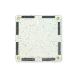 Cleverclixx | Glitter transparent/pink, 16 stk