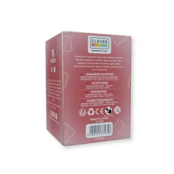 Cleverclixx | Glitter transparent/pink, 16 stk