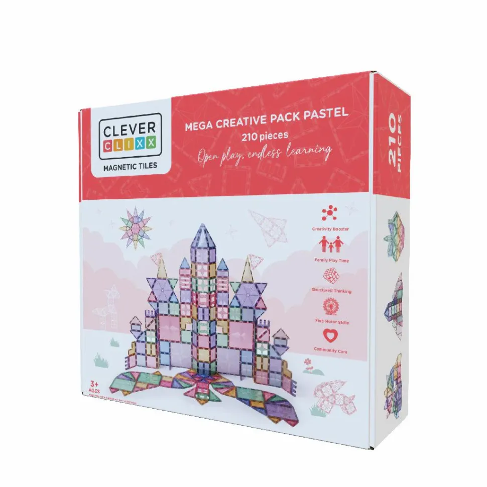 Cleverclixx | Pastel Mega, 210 stk