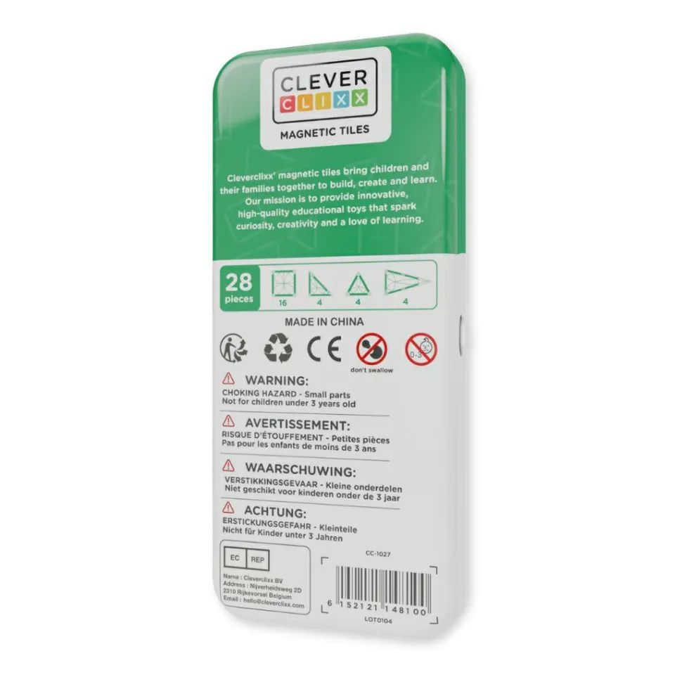 Cleverclixx | Pastel Mini, 28 stk