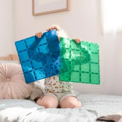 CONNETIX | Baseplates, Blue & Green, 2 stk