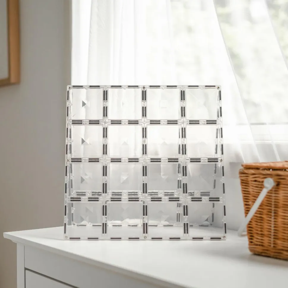 CONNETIX | Baseplates, Clear, 2 stk