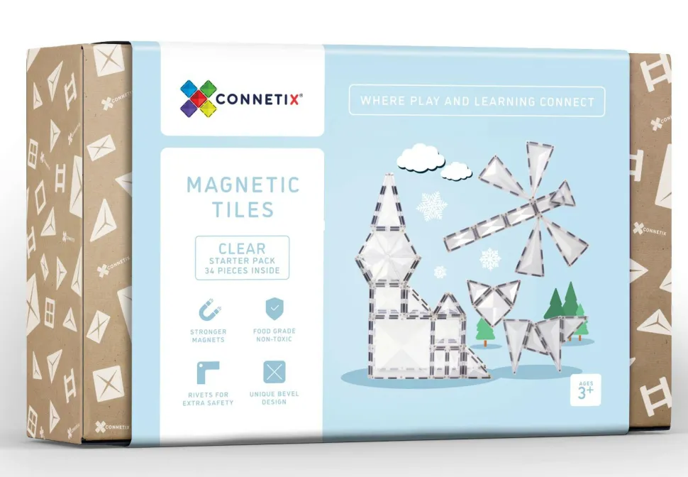 CONNETIX | Clear, 34 stk
