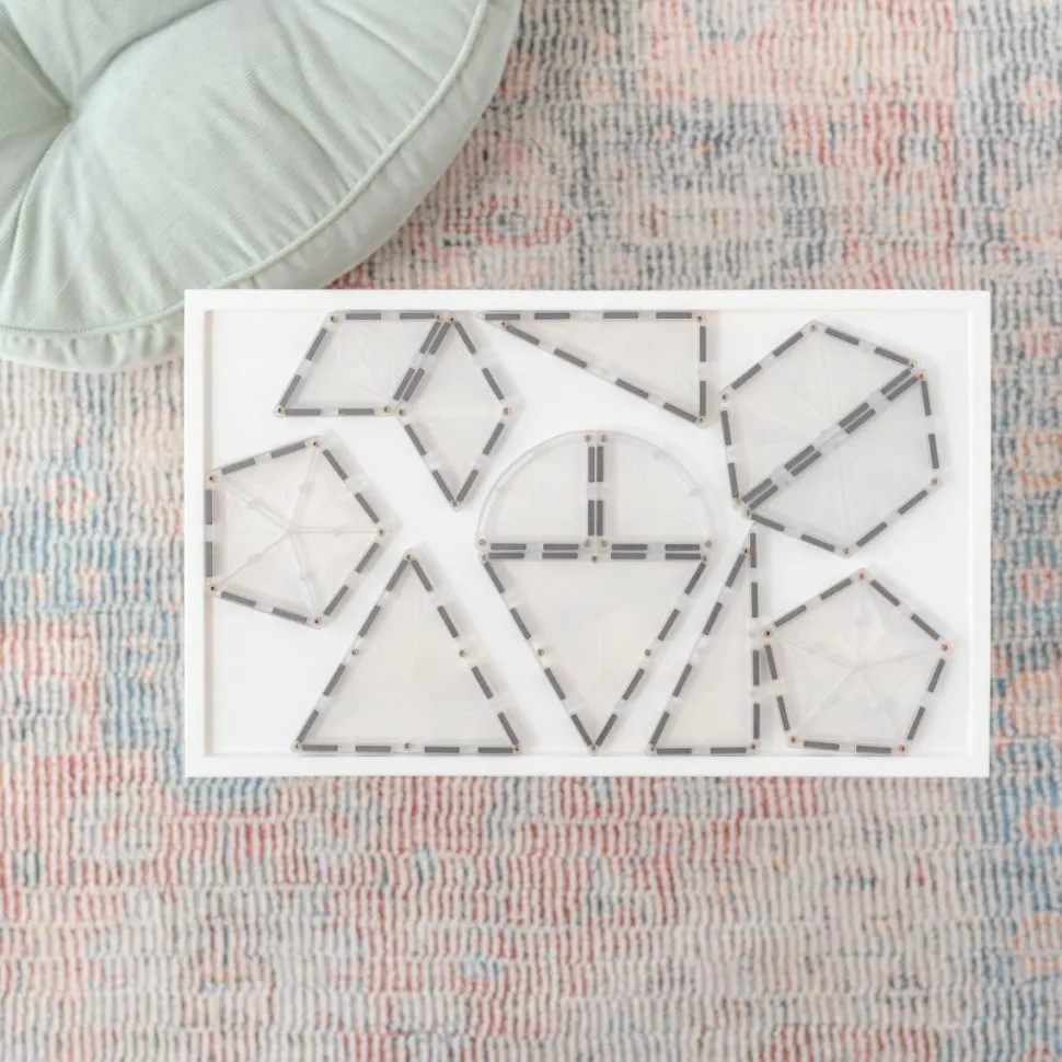CONNETIX | Clear Shapes, 24 stk