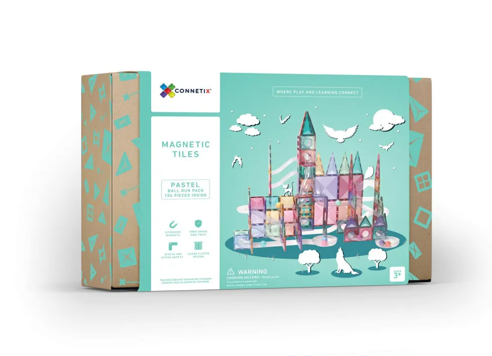 CONNETIX | Pastel kuglebane, 106 stk