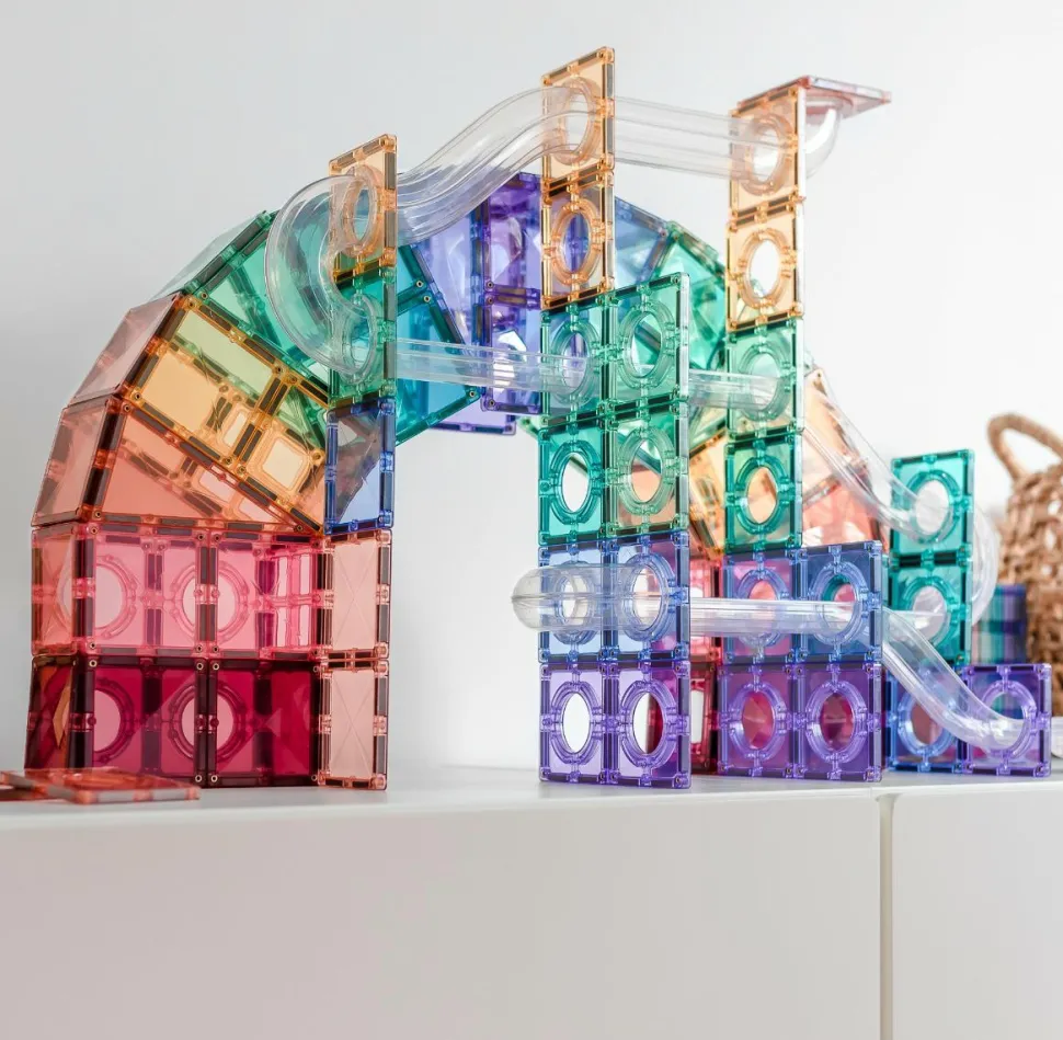 CONNETIX | Pastel kuglebane, 106 stk