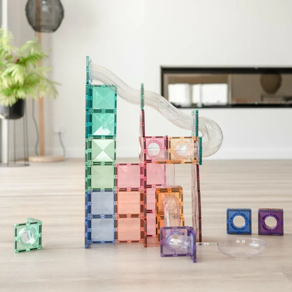 CONNETIX | Pastel kuglebane udvidelse, 80 stk