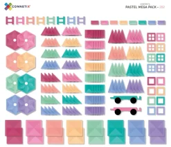 CONNETIX | Pastel Mega, 202 stk