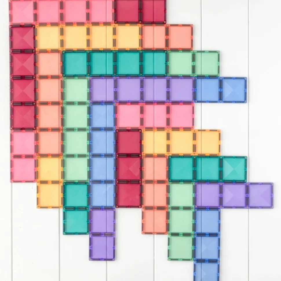 CONNETIX | Pastel Rectangle, 24 stk