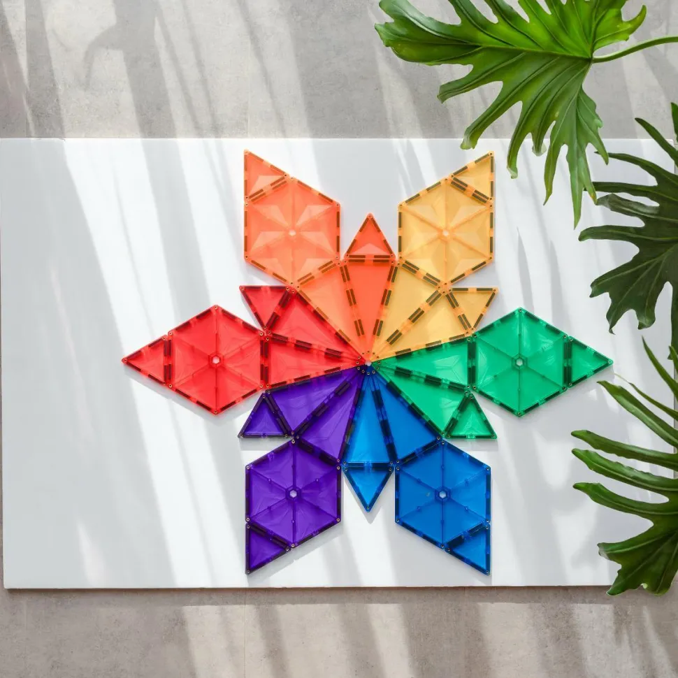 CONNETIX | Rainbow Geometry, 30 stk