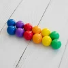 CONNETIX | Rainbow kugler til kuglebane, 12 stk