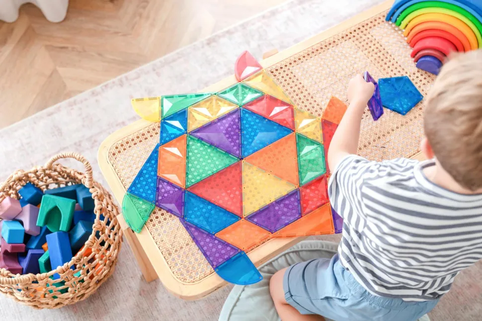 CONNETIX | Rainbow Shapes, 36 stk