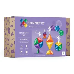 CONNETIX | Rainbow Shapes, 36 stk