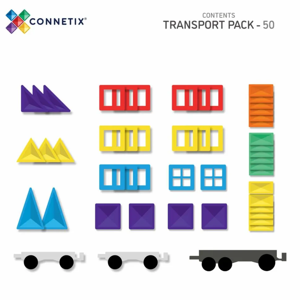 CONNETIX | Rainbow Transport, 50 stk
