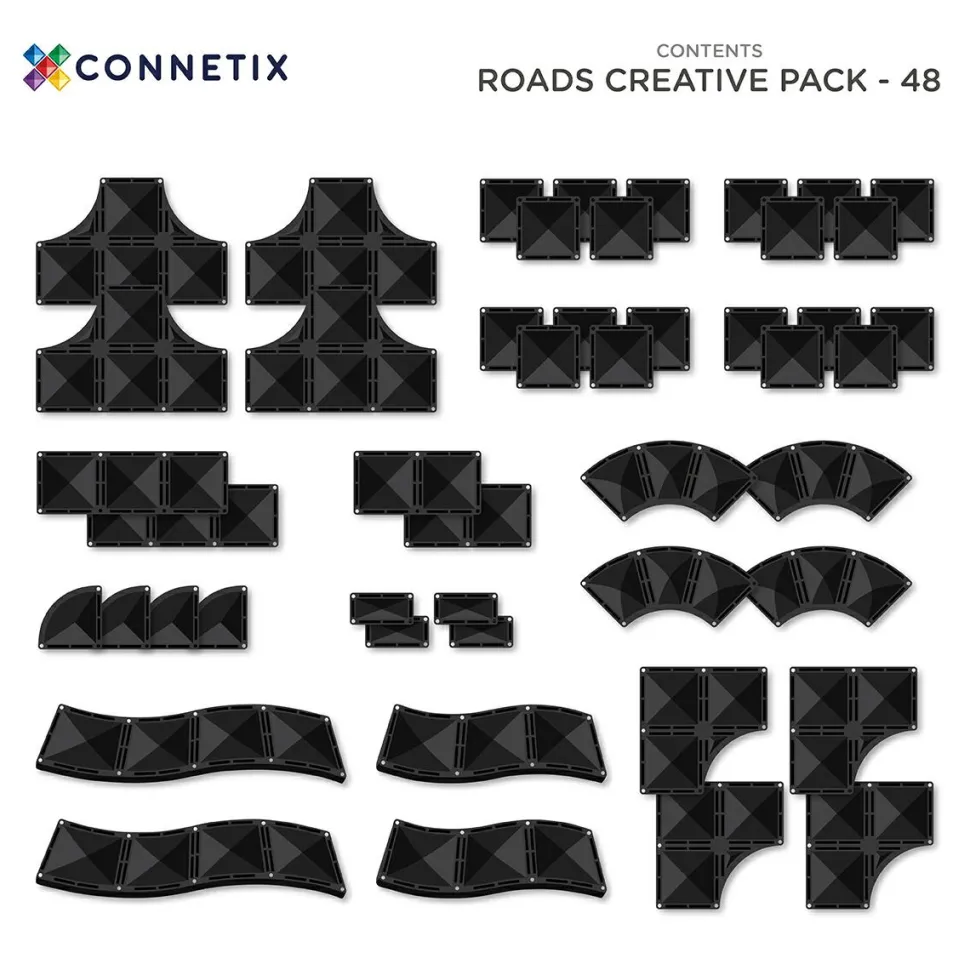 CONNETIX | Roads Creative, 48 stk