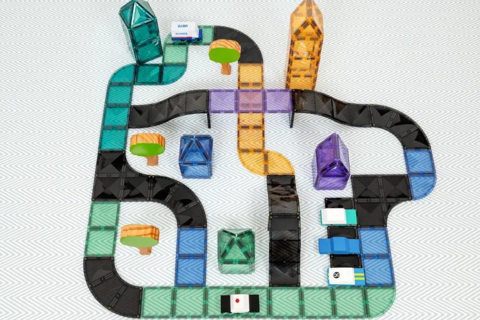 CONNETIX | Roads ramper og vejkryds, 16 stk