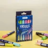 Crateit tusser - Pastel 3 mm., 6 stk
