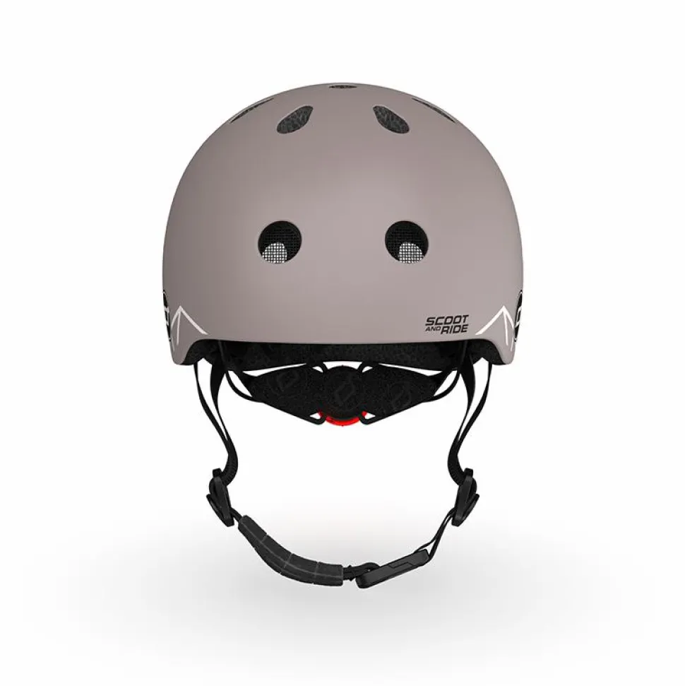 Cykelhjelm til baby, 45-51 cm - Brown lines