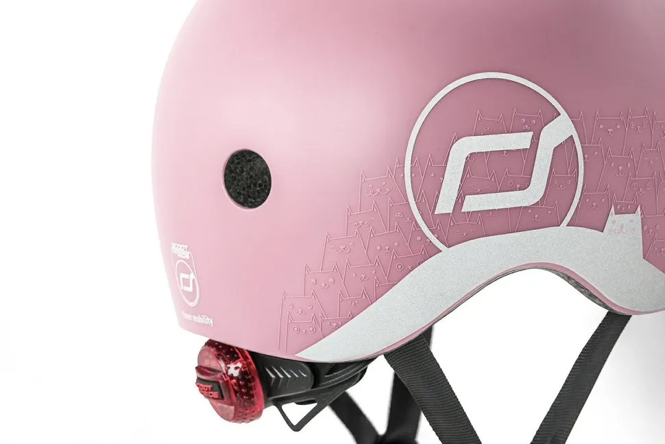 Cykelhjelm til baby, 45-51 cm - Reflekterende