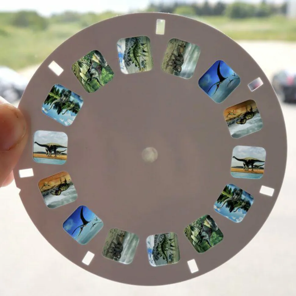 3D diasbriller - Inkl. 3 discs