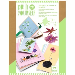DIY - Lav kunstkort m. tørrede blomster