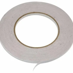 Dobbeltklæbende tape, B. 6 mm - 50 m x 6 stk