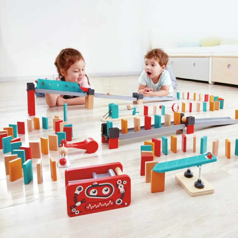 Domino - Robotfabrikken, 122 dele