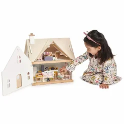 Dukkehus - Cottontail Cottage (inkl. møbler)