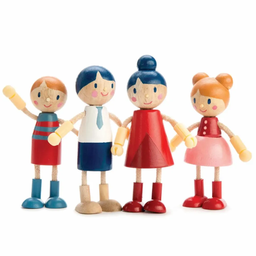 Dukkehusfigurer - Familien Andersen