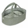 Dukkelift inkl. pude og dyne - Mint, 35 cm