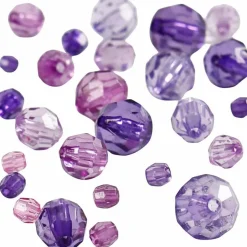 Facetperlemix - Lilla, 45 gr.