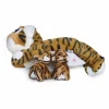 Familiebamse - Tigermor med unger