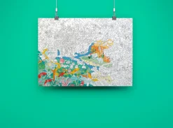 Farvelægningsplakat - Jungleliv