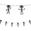 Filtguirlande - Skeletter, 300 cm