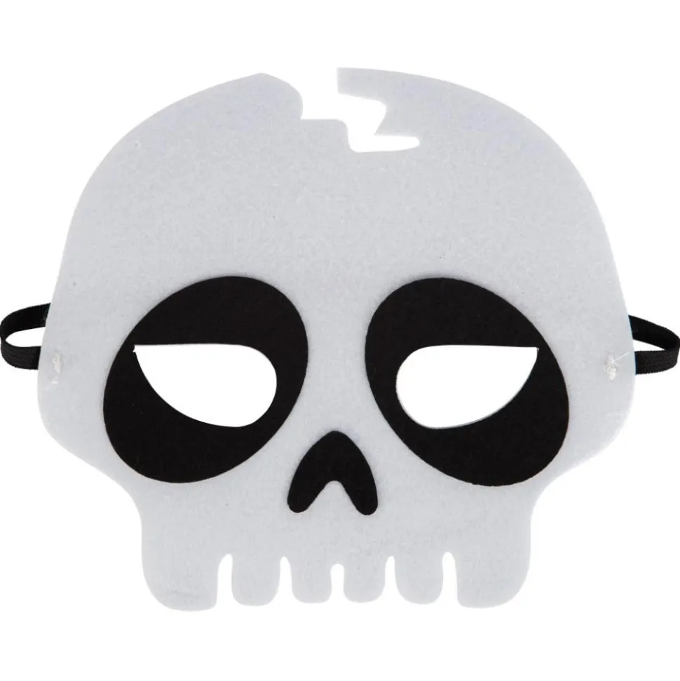 Filtmaske - Skelet, str. 3-8 år