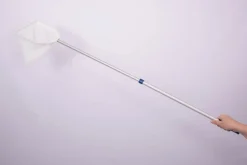 Fiskenet med teleskopstang af aluminium