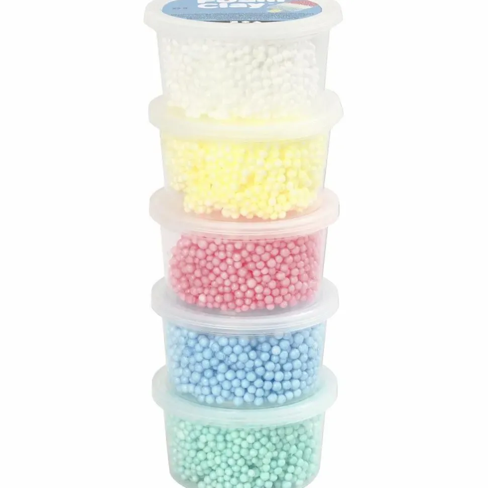 Foam Clay XL 5 x 25 gr. - Pastelfarver