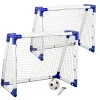 Fodboldmål Junior 2 stk. - 110 x 90 x 60 cm.