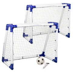 Fodboldmål Junior 2 stk. - 110 x 90 x 60 cm.